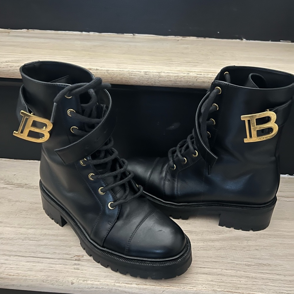 Balmain boots size 37 worn 5 times